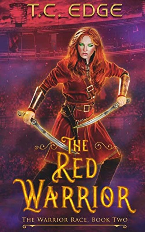 Book cover for "The Red Warrior" by TC Edge
