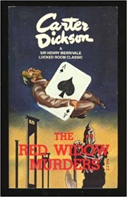 Book cover for "The Red Widow Murders" by John Dickson Carr