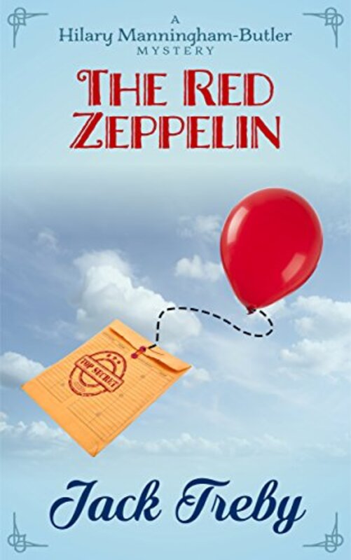 Book cover for "The Red Zeppelin" by Jack Treby