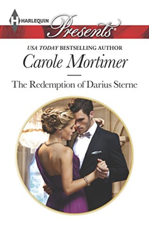 Book cover for "The Redemption of Darius Sterne" by Carole Mortimer
