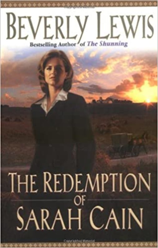Book cover for "The Redemption of Sarah Cain" by Beverly Lewis