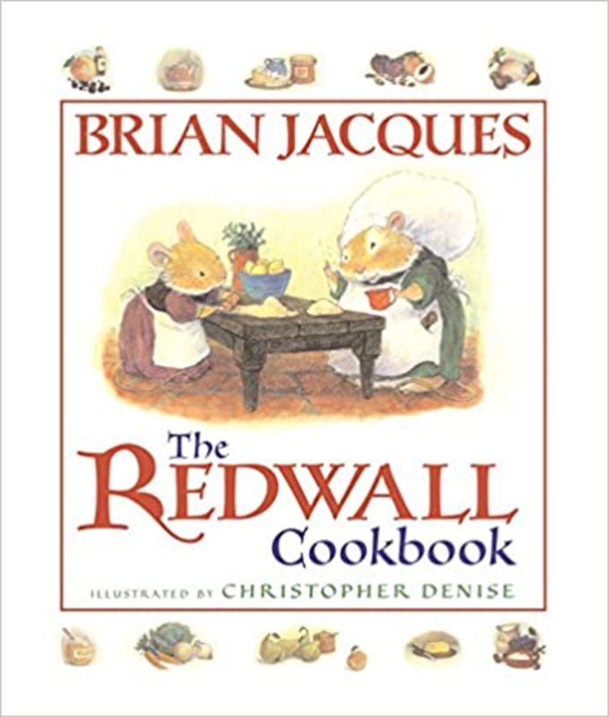 Book cover for "The Redwall Cookbook" by Brian Jacques