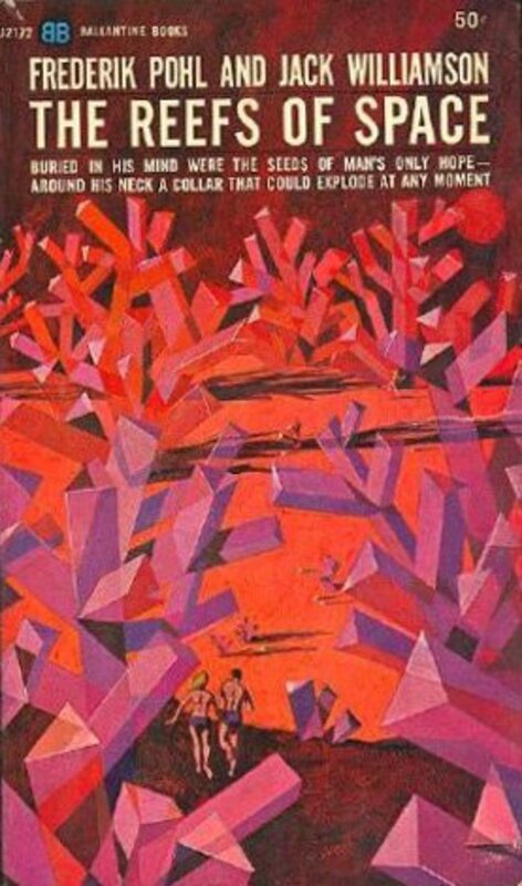 Book cover for "The Reefs of Space" by Jack Williamson