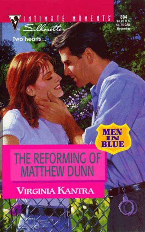 Book cover for "The Reforming of Matthew Dunn" by Virginia Kantra