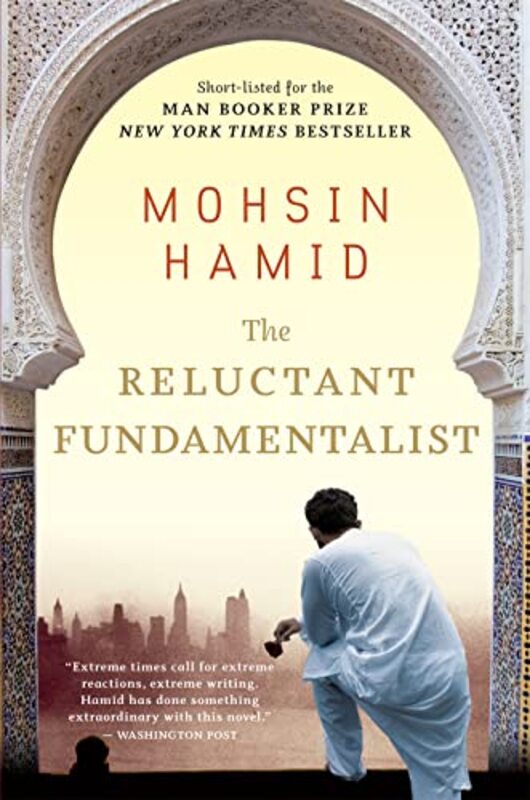 Book cover for "The Reluctant Fundamentalist" by Mohsin Hamid