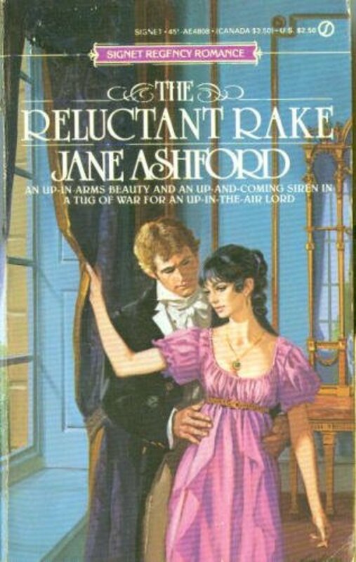 Book cover for "The Reluctant Rake" by Jane Ashford