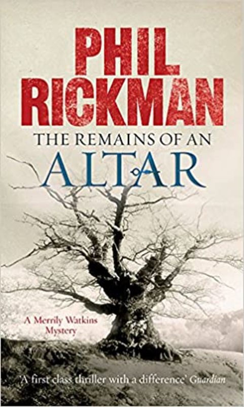 Book cover for "The Remains of an Altar" by Phil Rickman