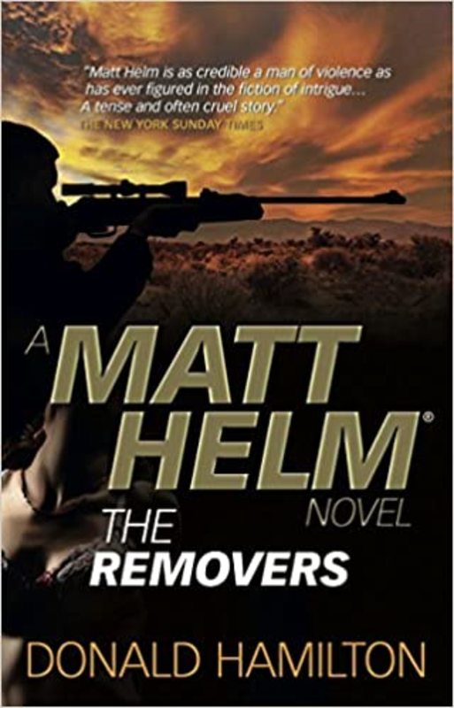 Book cover for "The Removers" by Donald Hamilton