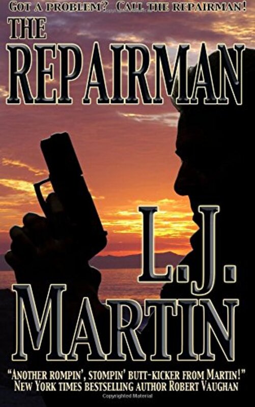 Book cover for "The Repairman" by LJ Martin