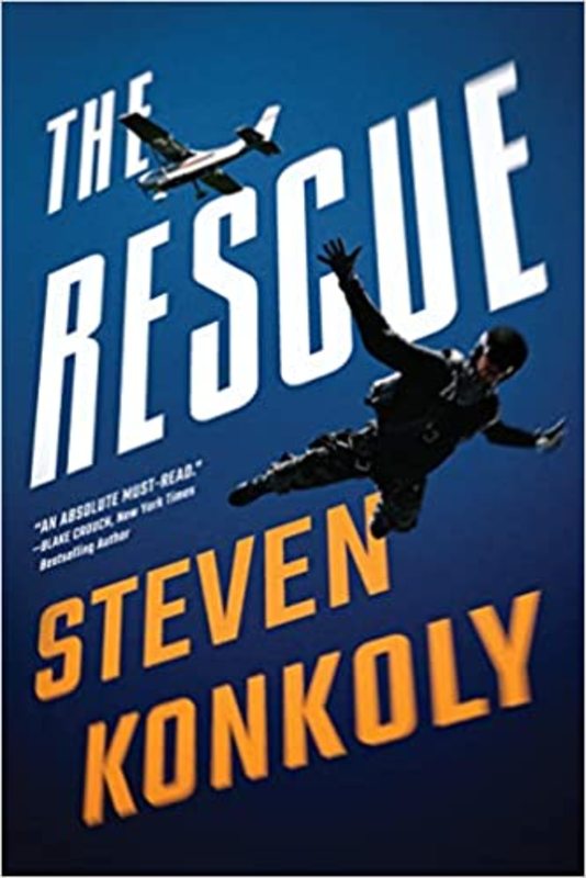 Book cover for "The Rescue" by Steven Konkoly