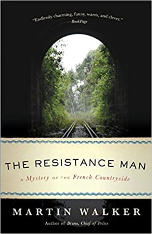 Book cover for "The Resistance Man" by Martin Walker