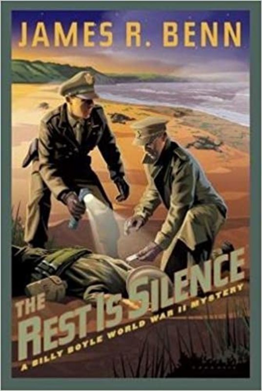 Book cover for "The Rest is Silence" by James R. Benn