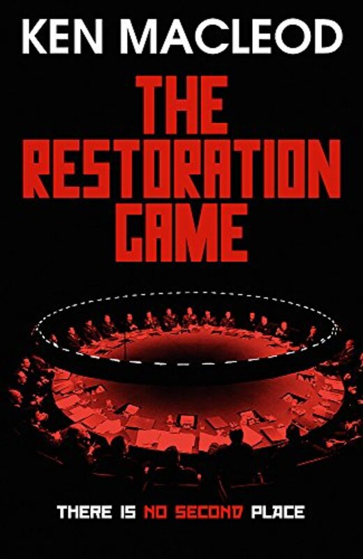 Book cover for "The Restoration Game" by Ken MacLeod