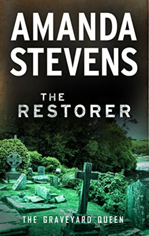 Book cover for "The Restorer" by Amanda Stevens