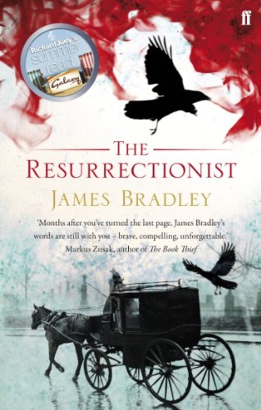 Book cover for "The Resurrectionist" by James Bradley