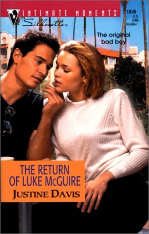 Book cover for "The Return of Luke McGuire" by Justine Davis