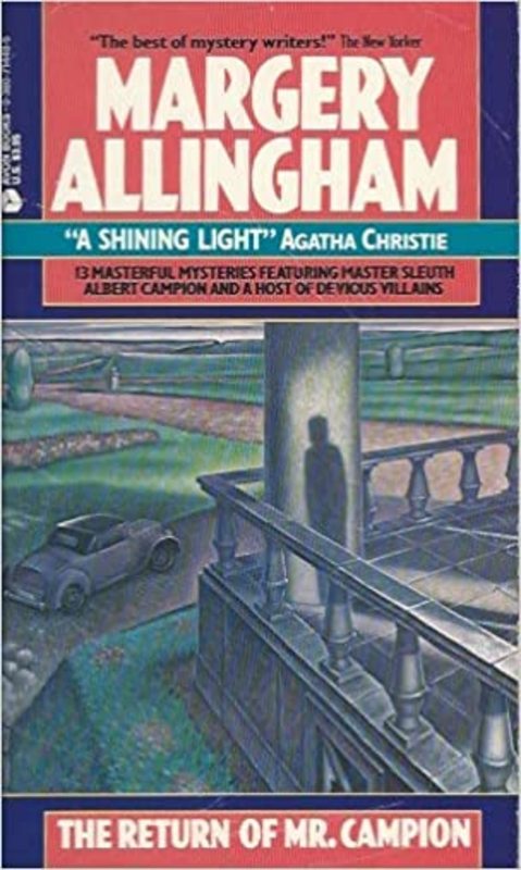 Book cover for "The Return of Mr. Campion" by Margery Allingham