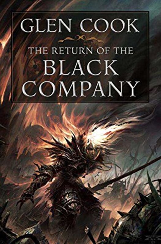 Book cover for "The Return of the Black Company" by Glen Cook