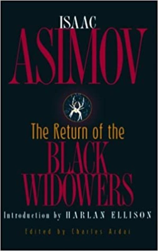 Book cover for "The Return of the Black Widowers" by Isaac Asimov