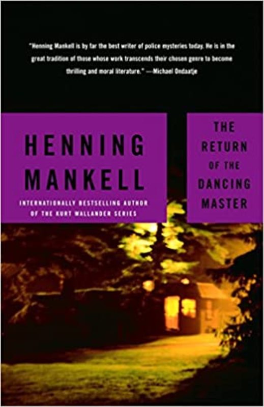 Book cover for "The Return of the Dancing Master" by Henning Mankell