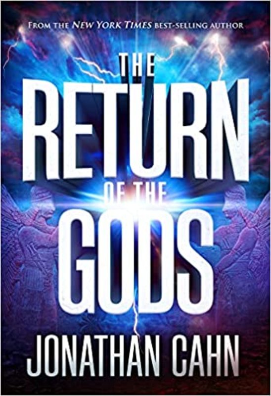 Book cover for "The Return of the Gods" by Jonathan Cahn