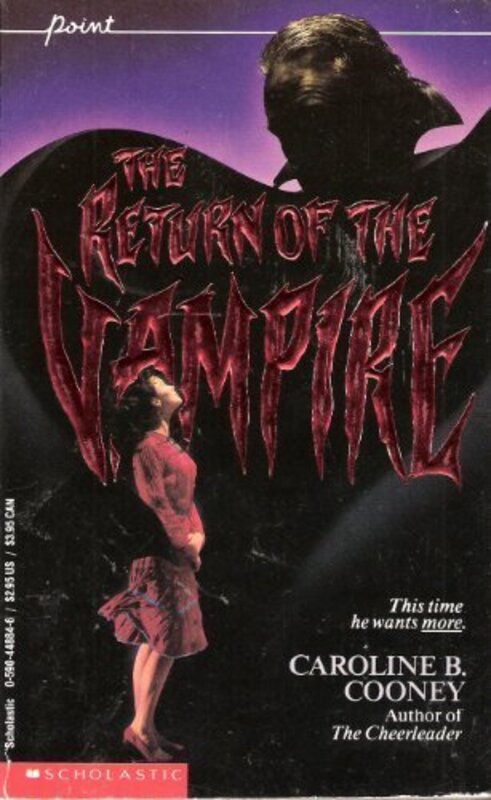 Book cover for "The Return of the Vampire" by Caroline B Cooney