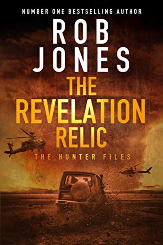 Book cover for "The Revelation Relic" by Rob Jones