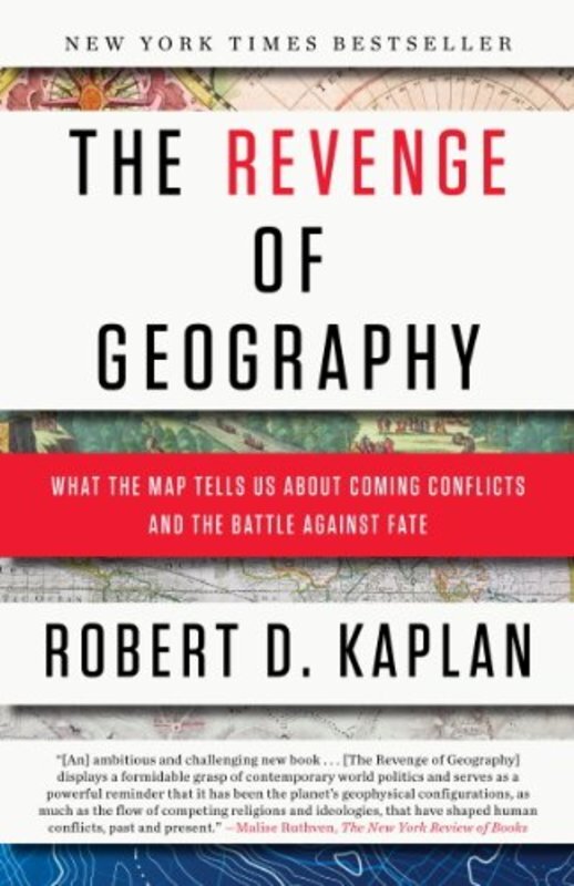 Book cover for "The Revenge of Geography" by Robert D. Kaplan