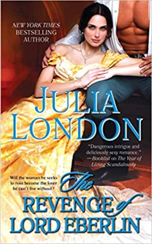 Book cover for "The Revenge of Lord Eberlin" by Julia London