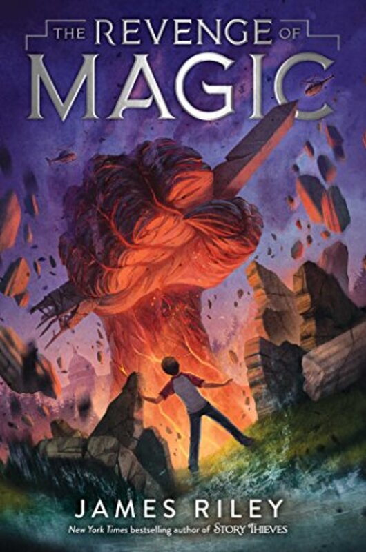Book cover for "The Revenge of Magic" by James Riley