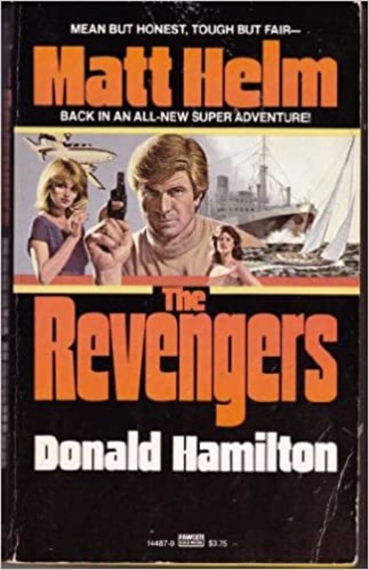 Book cover for "The Revengers" by Donald Hamilton
