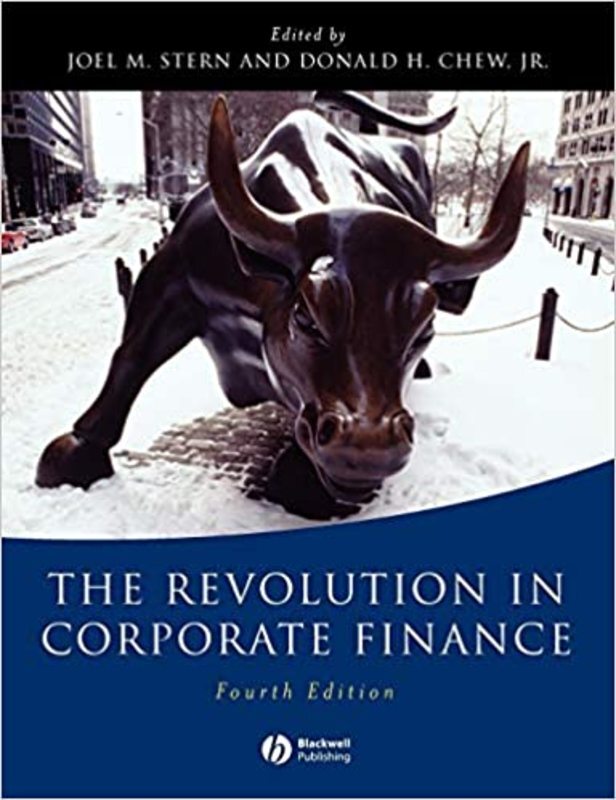 Book cover for "The Revolution in Corporate Finance" by Joel M. Stern