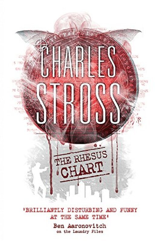 Book cover for "The Rhesus Chart" by Charlie Stross