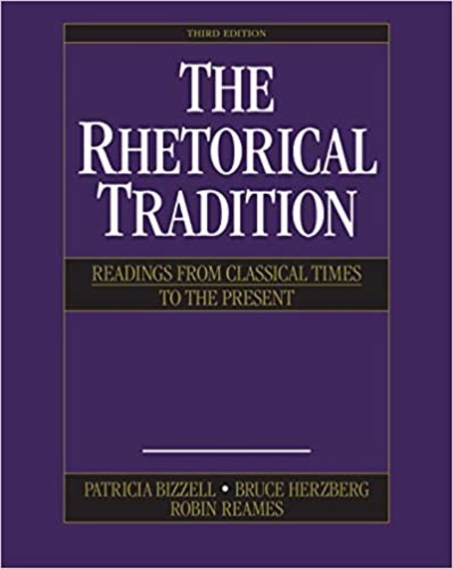 Book cover for "The Rhetorical Tradition" by Patricia Bizzell