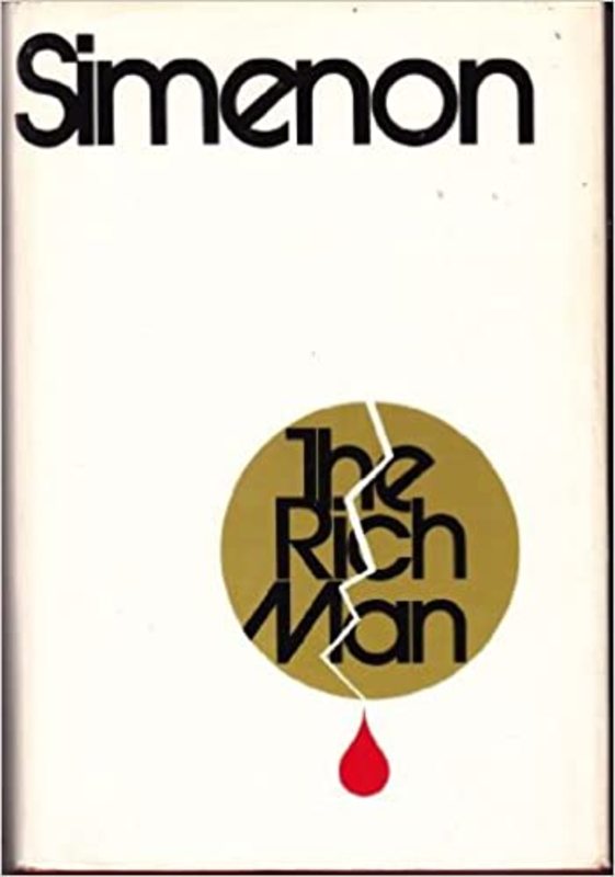 Book cover for "The Rich Man" by Georges Simenon