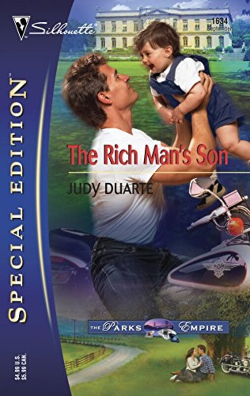 Book cover for "The Rich Man's Son" by Judy Duarte