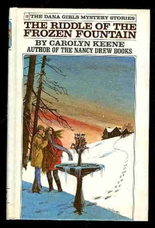 Book cover for "The Riddle of the Frozen Fountain" by Mildred A Wirt
