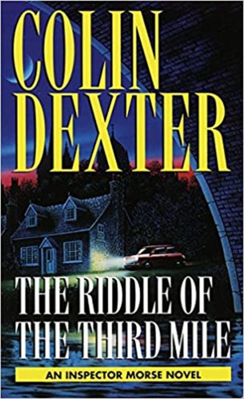 Book cover for "The Riddle of the Third Mile" by Colin Dexter