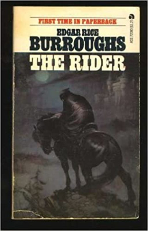 Book cover for "The Rider" by Edgar Rice Burroughs