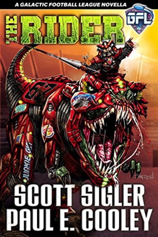 Book cover for "The Rider" by Scott Sigler