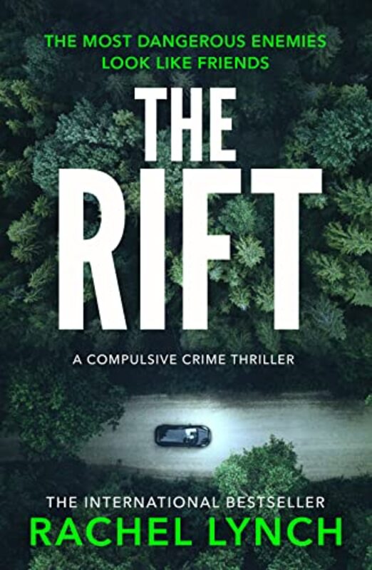 Book cover for "The Rift" by Rachel Lynch