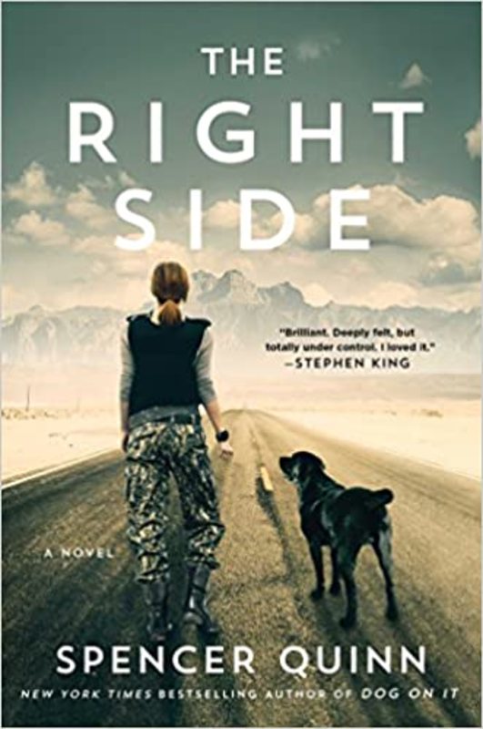 Book cover for "The Right Side" by Spencer Quinn