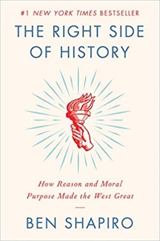 Book cover for "The Right Side of History" by Ben Shapiro