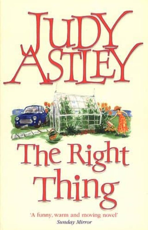Book cover for "The Right Thing" by Judy Astley