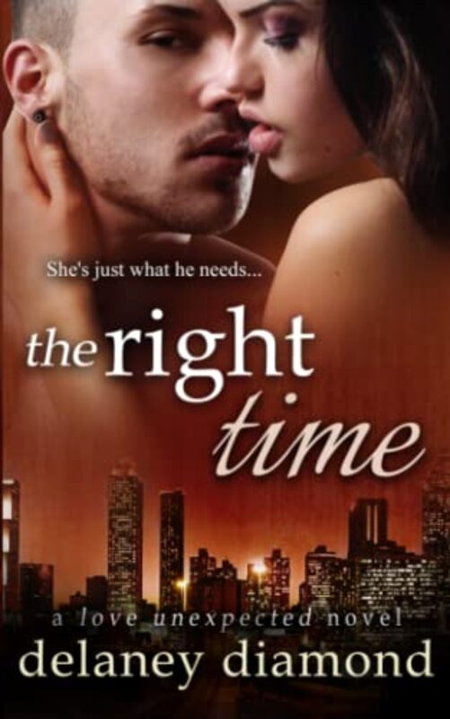Book cover for "The Right Time" by Delaney Diamond