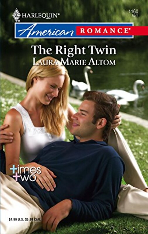 Book cover for "The Right Twin" by Laura Marie Altom