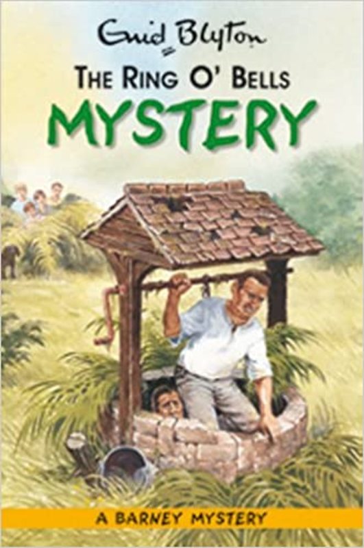 Book cover for "The Ring O' Bells Mystery" by Enid Blyton