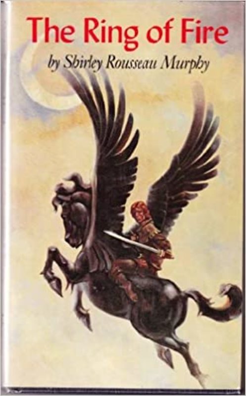 Book cover for "The Ring of Fire" by Shirley Rousseau Murphy