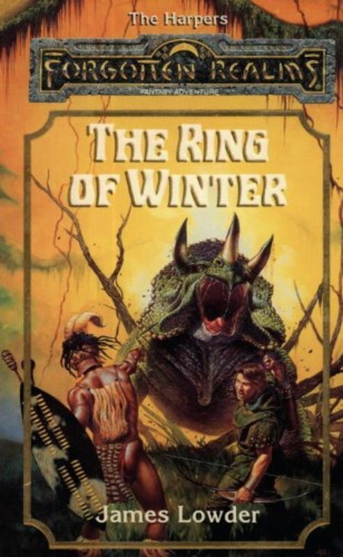 Book cover for "The Ring of Winter" by James Lowder