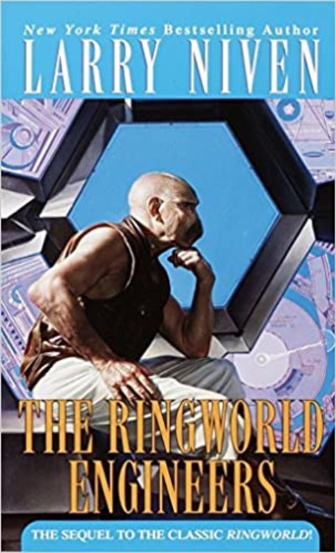 Book cover for "The Ringworld Engineers" by Larry Niven